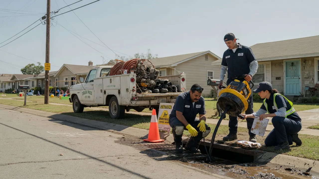 Drain Cleaning in Yancey, TX near me